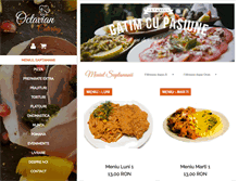 Tablet Screenshot of cateringoctavian.ro